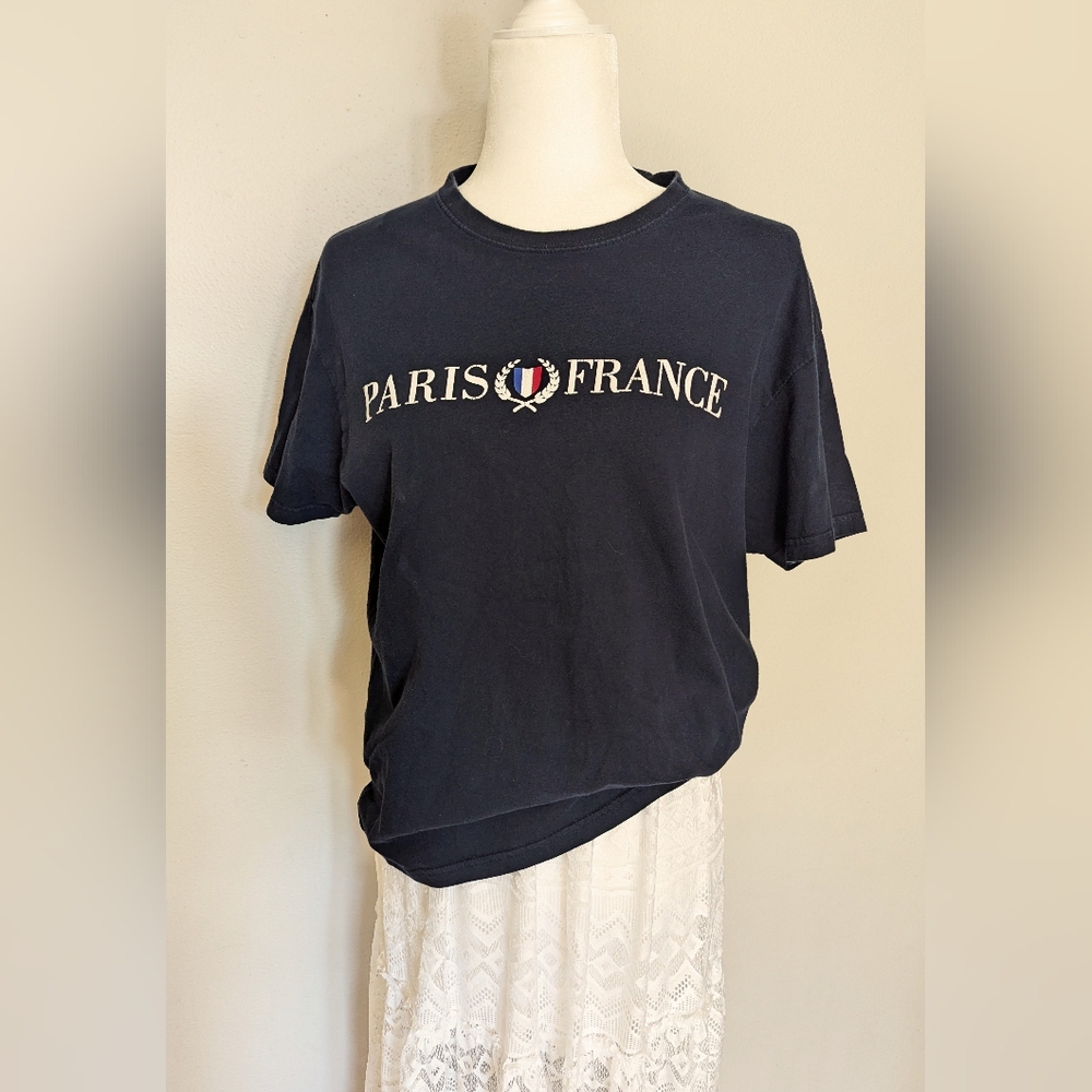 Vintage Paris France Tee sz M